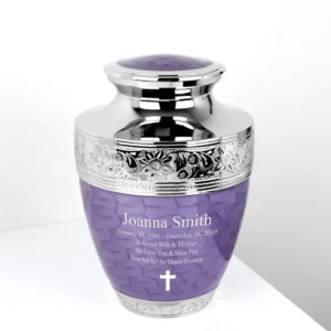 Paradise Purple Bloom Urn