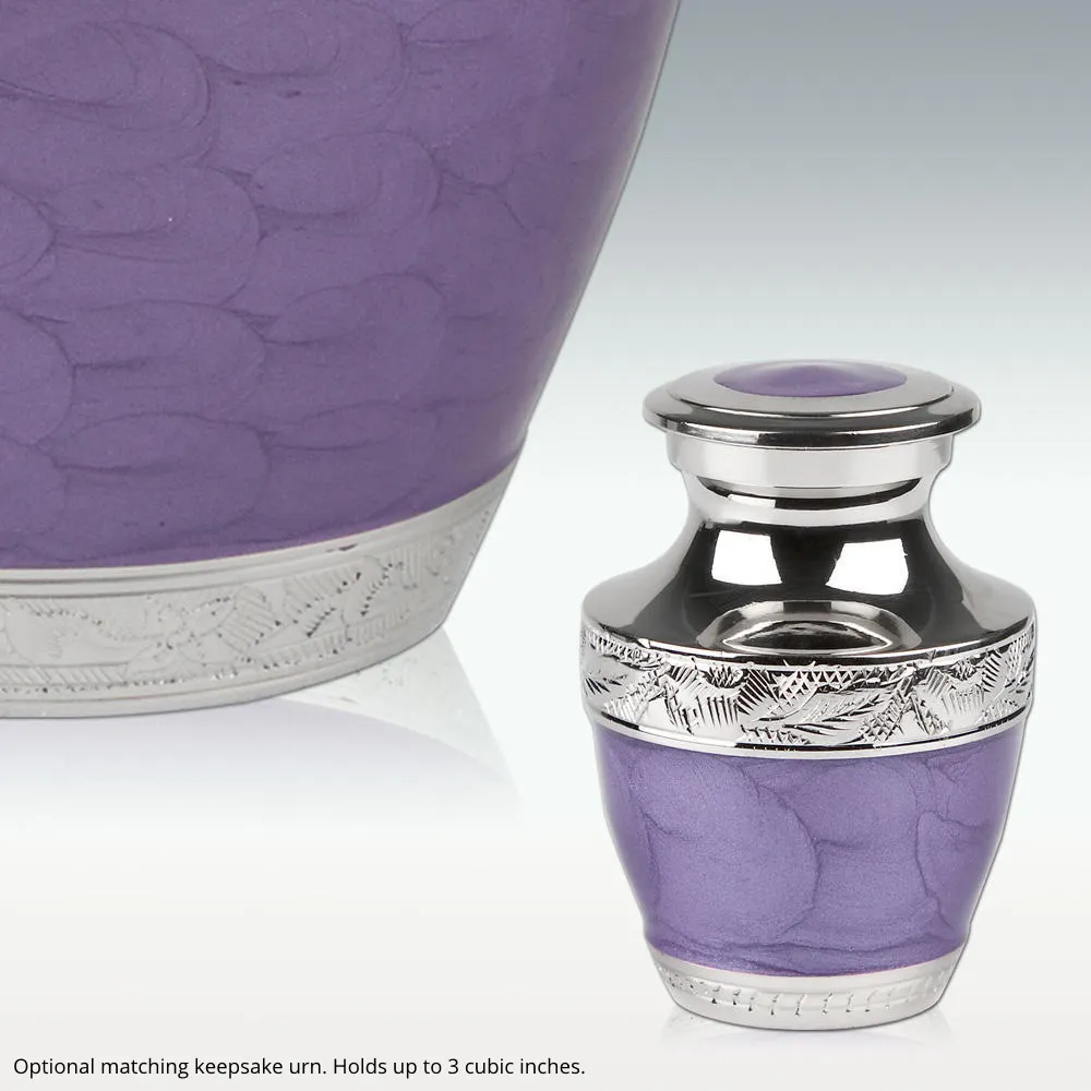 Paradise Purple Bloom Urn - Image 3