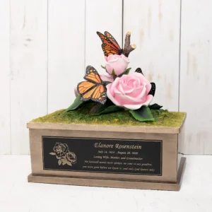Large Butterfly Cremation Urn
